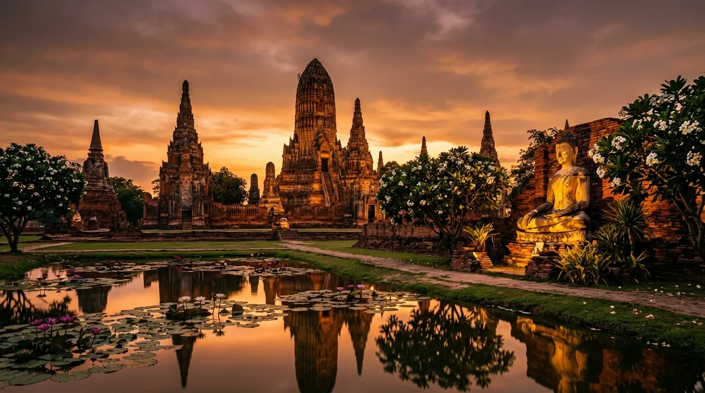 Ayutthaya Ancient Historical Siamese Temples