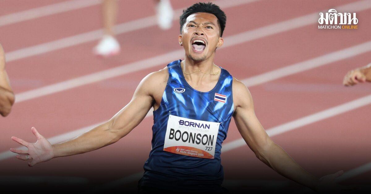 Thailändischer Sprinter Puripol Boonson zieht mit Rekordleistung ins 200-Meter-Finale ein