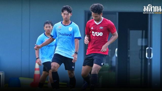 Thailändische Fußballnationalmannschaft bereitet sich mit Freundschaftsspiel auf Asienspiele vor