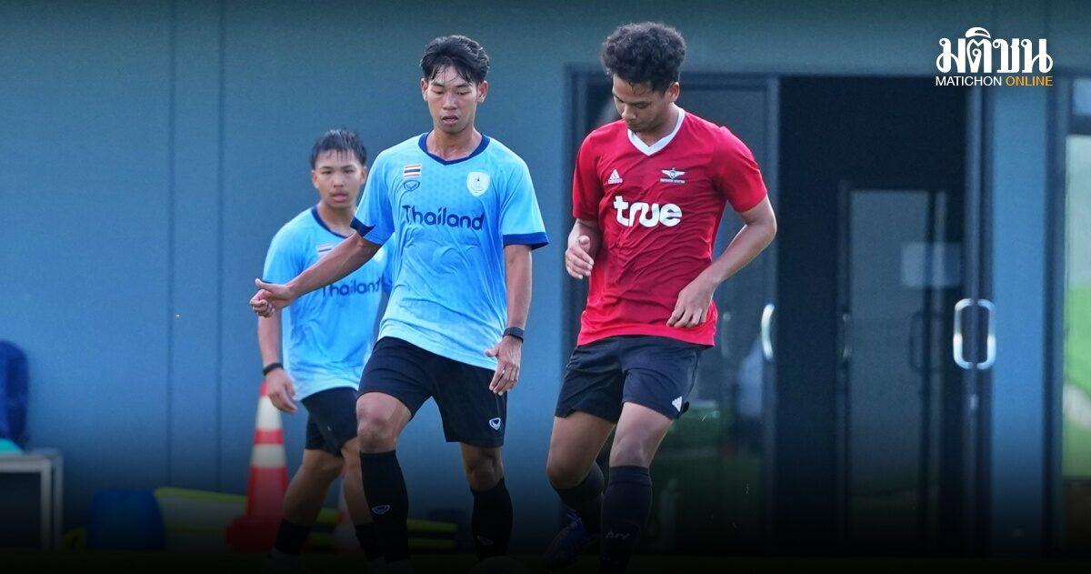 Thailändische Fußballnationalmannschaft bereitet sich mit Freundschaftsspiel auf Asienspiele vor