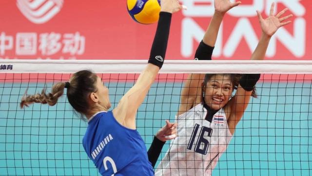 La nazionale femminile di pallavolo della Thailandia punta all'oro ai Giochi Asiatici