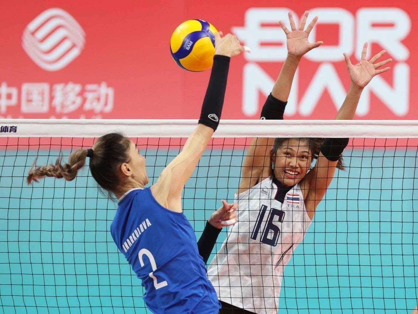 La nazionale femminile di pallavolo della Thailandia punta all'oro ai Giochi Asiatici