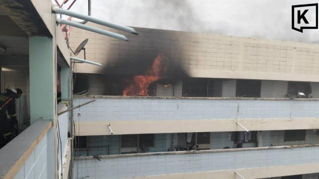 Incêndio relatado em prédio de apartamentos em Banguecoque