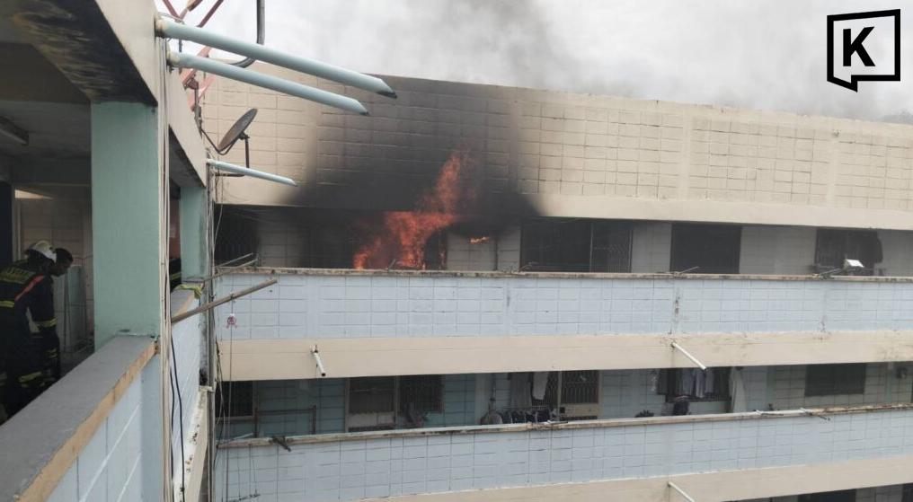 Incêndio relatado em prédio de apartamentos em Banguecoque