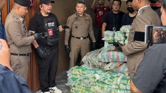 Mais de 400 kg de narcóticos apreendidos em operação em Don Mueang