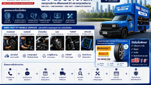 MMS lancia un servizio mobile di manutenzione auto in Thailandia
