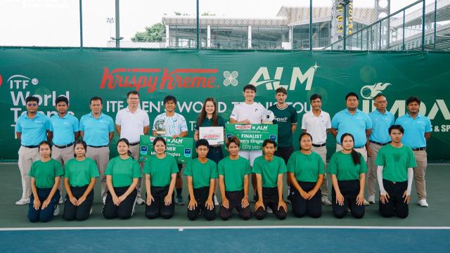 Thailändische Spieler sichern sich Titel beim M15 Krispy Kreme Tennisturnier