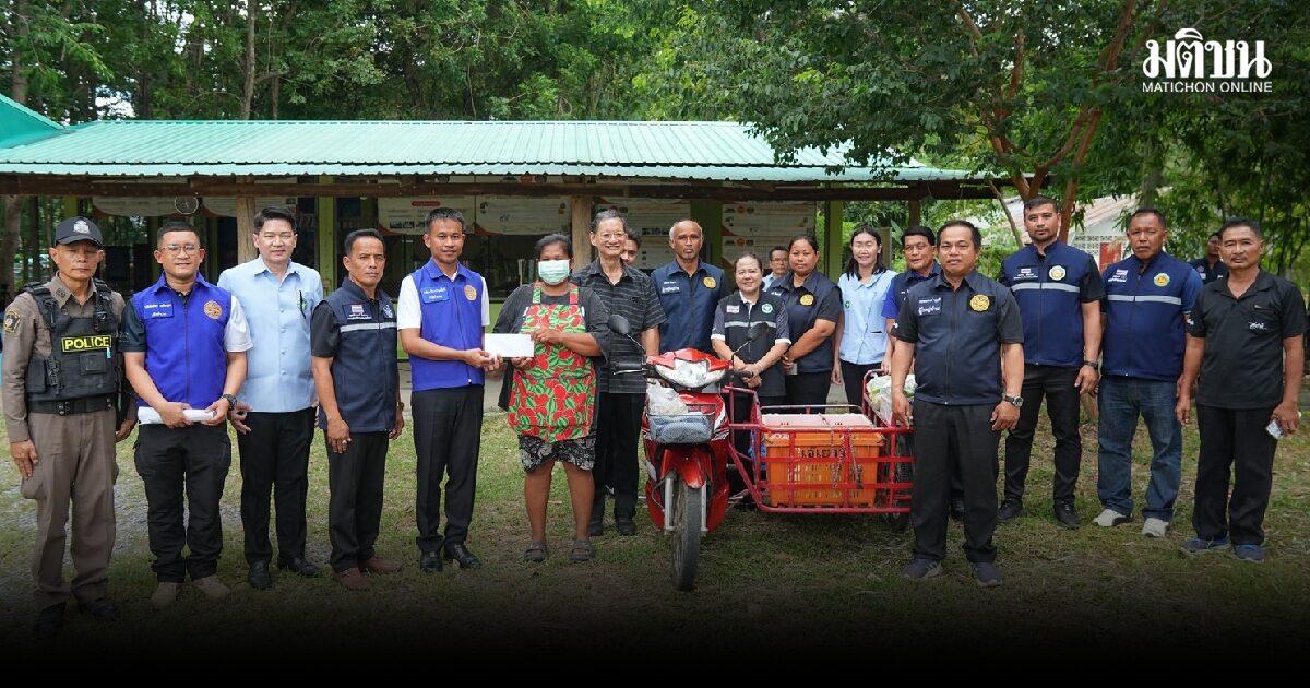 Il modello ‘Baan Lan Thong’ di Sukhothai riceve il sostegno della Fondazione Thailandese per la Promozione della Salute