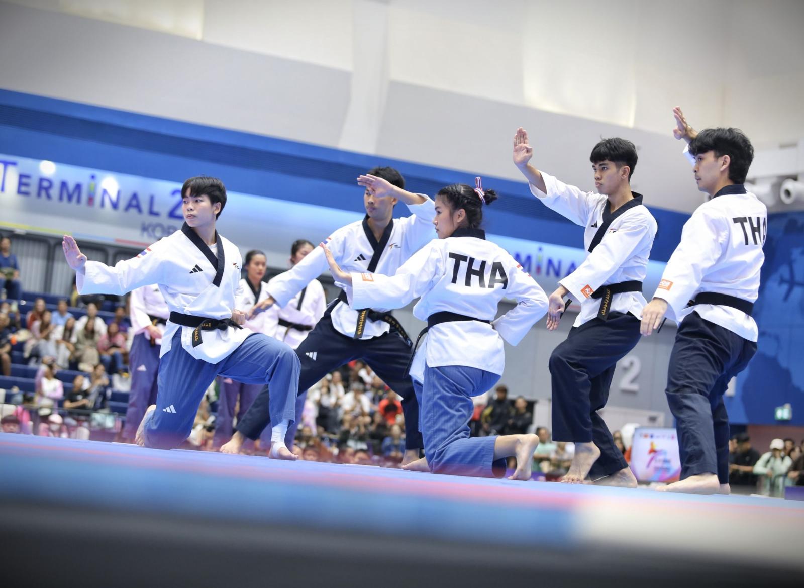 Thailand Poomsae Taekwondo Championships Kick Off in Korat