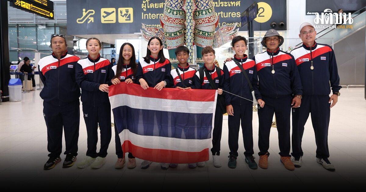 Thailand entsendet Junioren-Tennisteam zu den Asienmeisterschaften nach Singapur