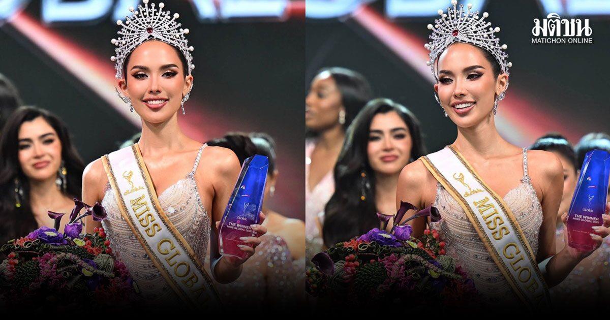 Thai Contestant Saffron Makes History with Miss Global 2026 Win