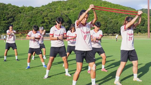 Chaba Kaew bereiten sich auf den Auftakt der Asienspiele gegen Japan vor
