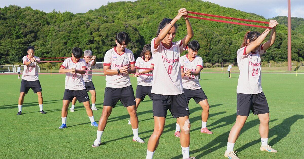 Chaba Kaew bereiten sich auf den Auftakt der Asienspiele gegen Japan vor