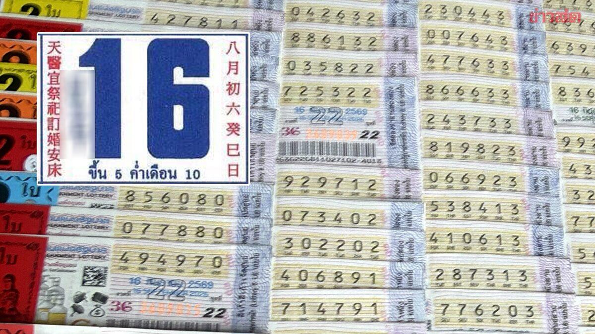 La fièvre de la loterie s'empare de Chiang Mai avant le tirage du 16 septembre
