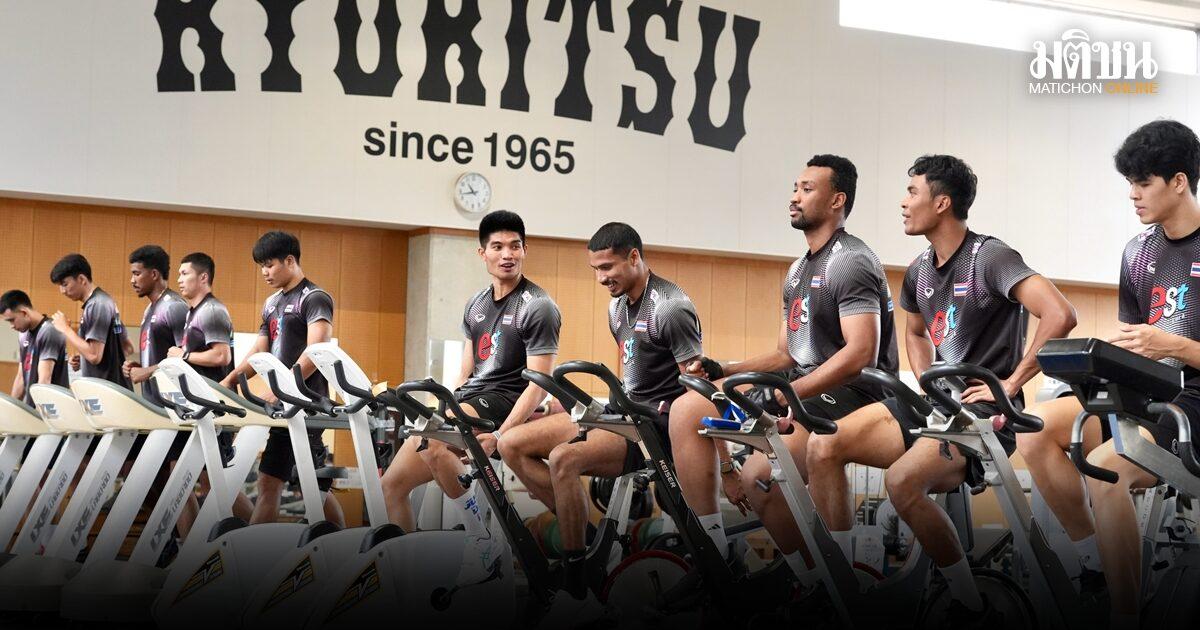 Thailands Männer-Volleyballteam intensiviert Training für die Asienspiele