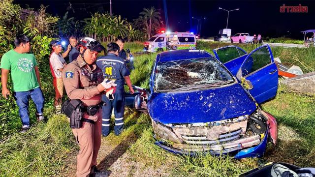 Fatal Car Accident in Sattahip Claims Life of 33-Year-Old Driver