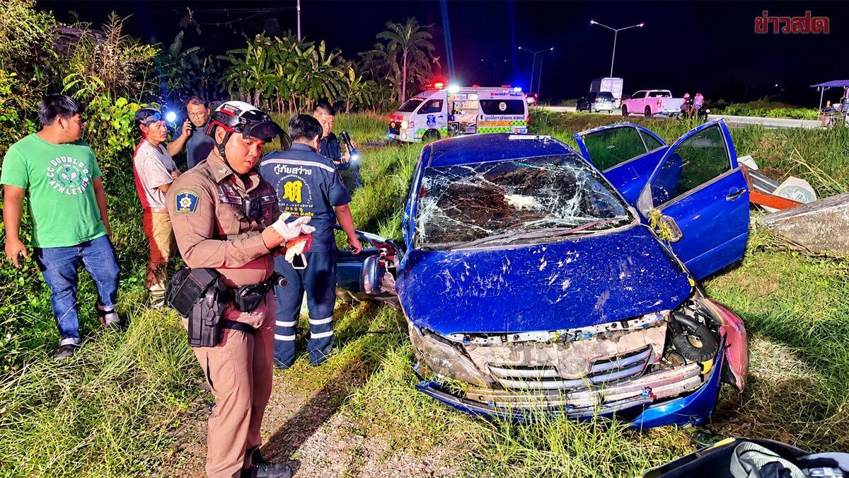 Fatal Car Accident in Sattahip Claims Life of 33-Year-Old Driver