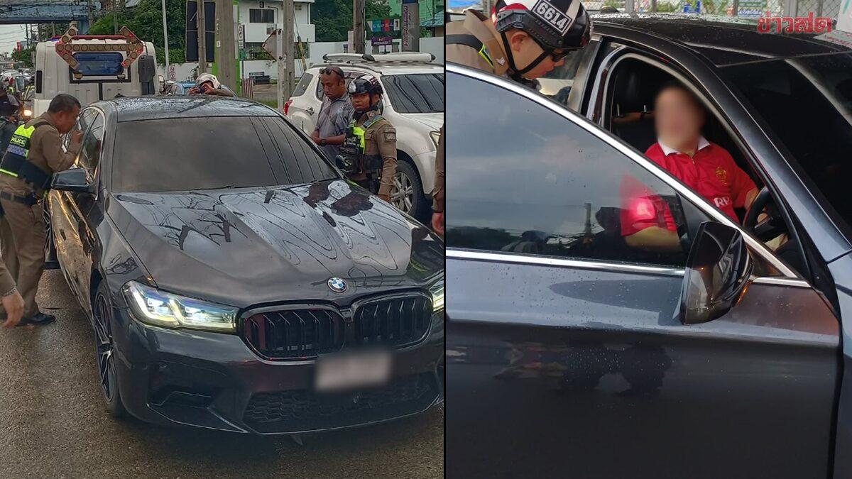 Traffic Disruption at Rama 5 Intersection Due to Sleeping Driver