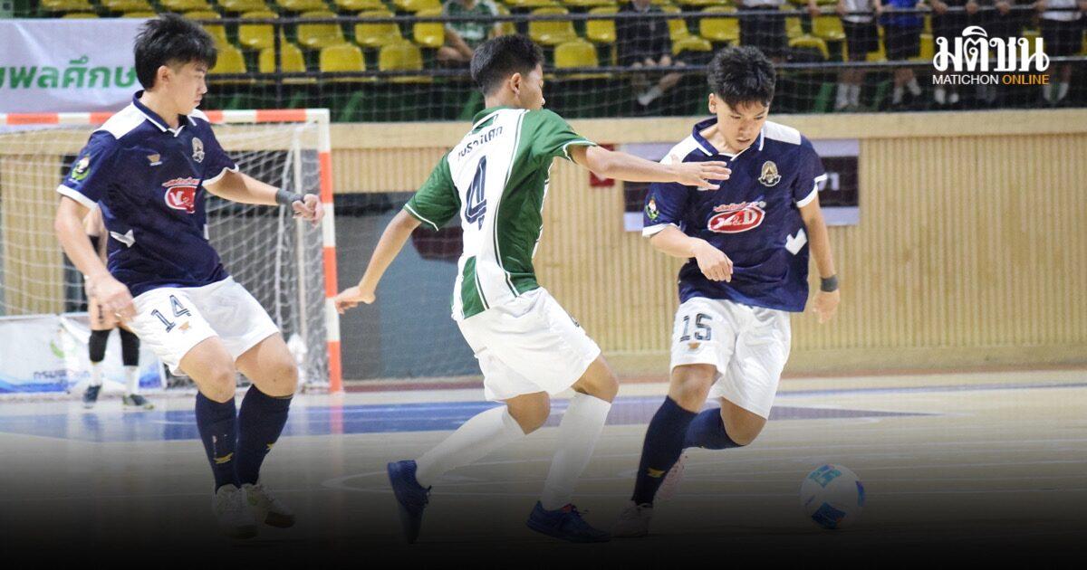 Ratchawinit Bangkhen zieht in zwei Finals des Futsal-Turniers des Ministeriums für Leibeserziehung ein