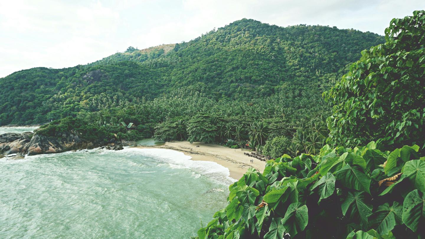 เกาะพะงัน: ชายหาดทางตะวันออกเฉียงเหนือสำหรับวันพักผ่อนที่ช้าลง