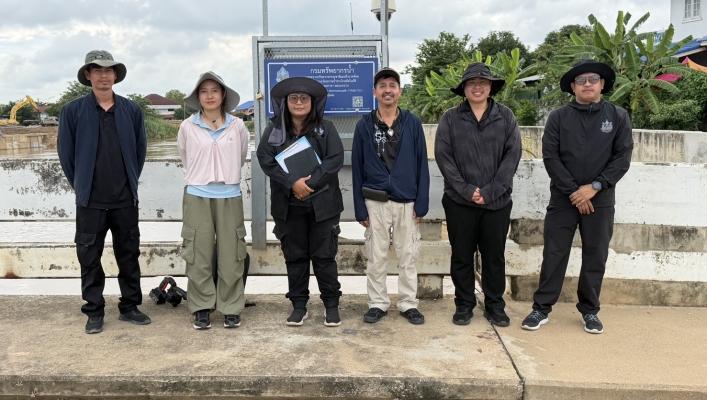 Le Département des ressources en eau effectue la maintenance des systèmes de surveillance dans le nord de la Thaïlande