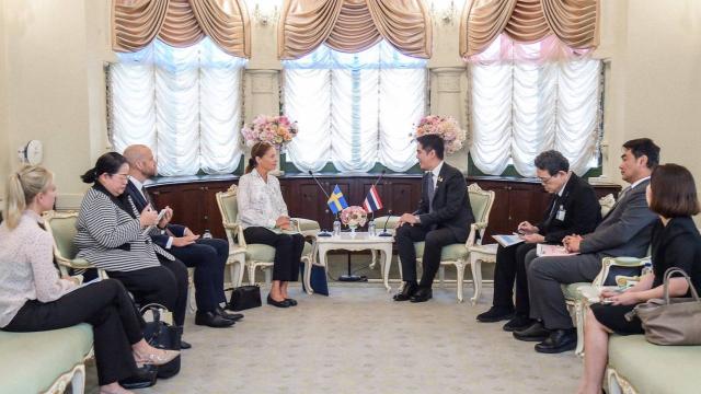 Tailandia y Suecia discuten la asociación económica y el TLC Tailandia-UE