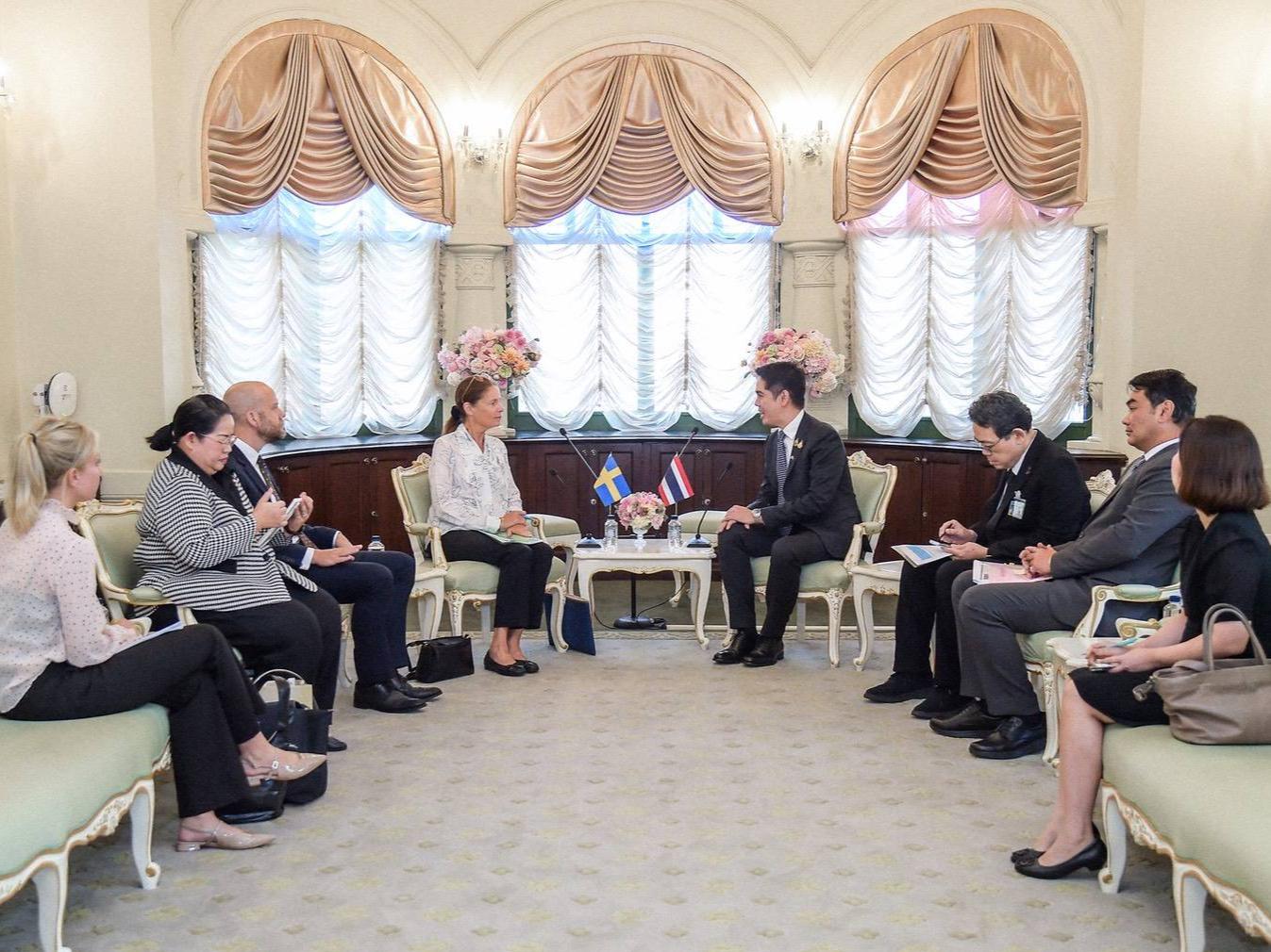 Tailandia y Suecia discuten la asociación económica y el TLC Tailandia-UE
