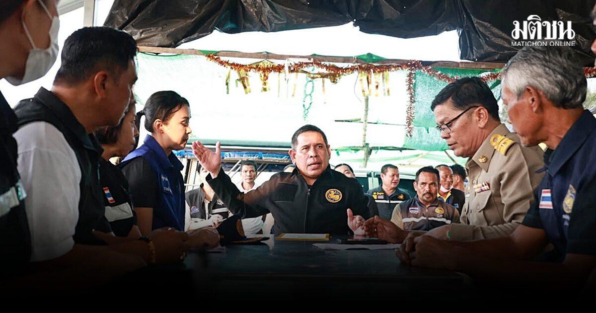 El gobernador de Songkhla ordena una acción urgente sobre la contaminación del agua en Sathing Mo
