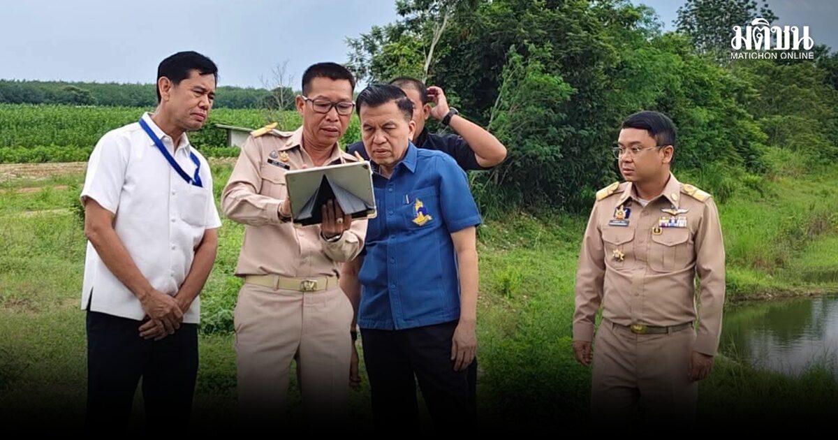 Província de Chachoengsao e Fundação Pid Thong Lang Phra unem forças para combater a seca