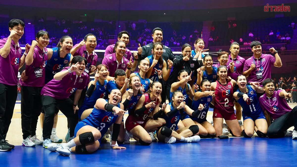 Thailand gibt 12-köpfigen Volleyball-Kader der Frauen für die Asienspiele 2026 bekannt