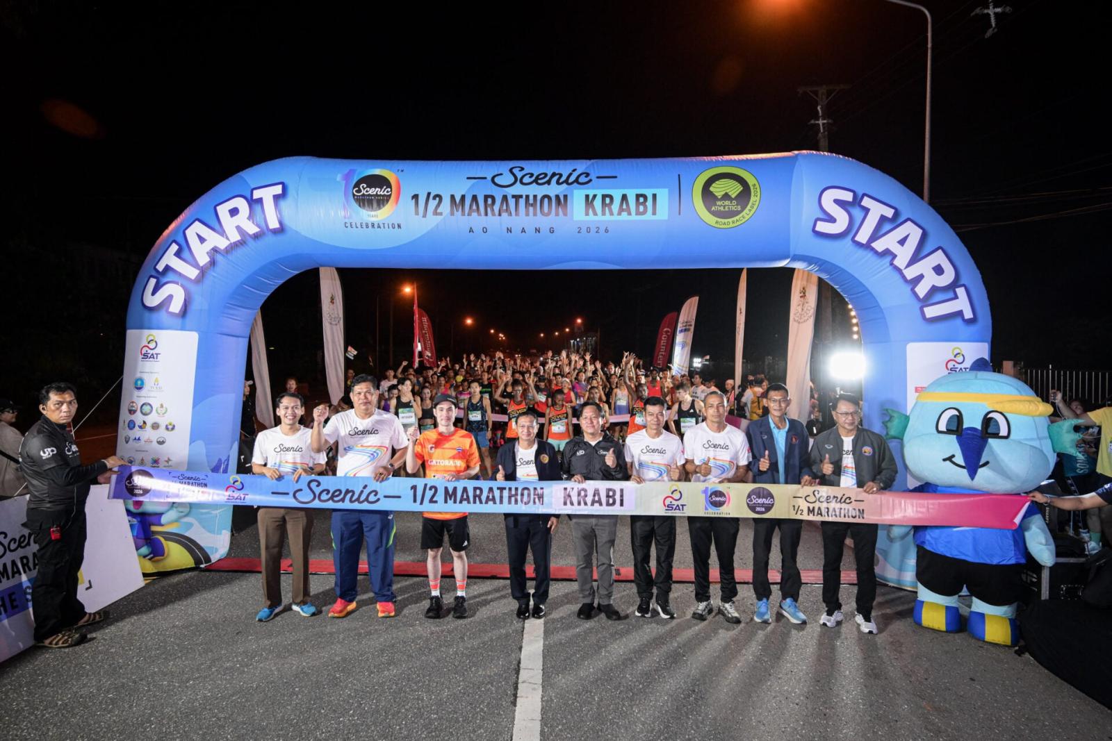 Scenic 1/2 Marathon Krabi 2026 erfolgreich beendet