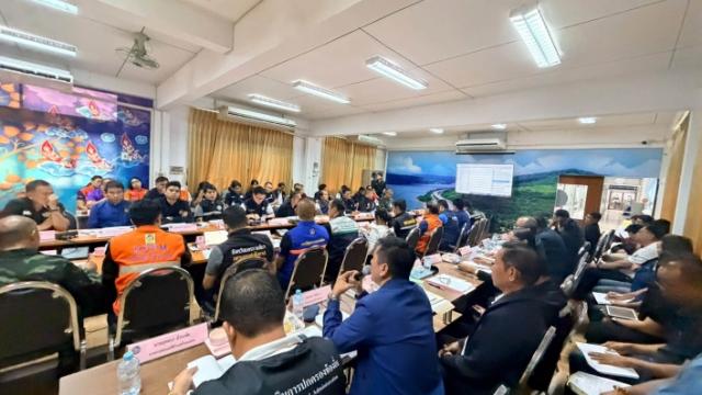 Las autoridades de Nakhon Ratchasima coordinan estrategias de mitigación de inundaciones y sequías