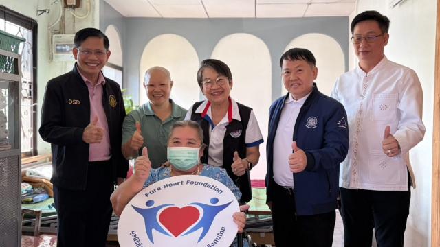 Pure Heart Foundation and Matichon Partner to Provide Wheelchairs in Chiang Rai