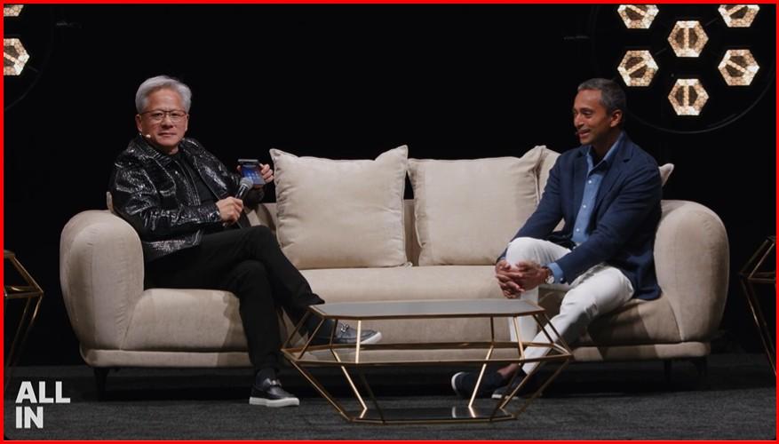 Donald Trump et Jensen Huang discutent du leadership en IA au All-In Summit