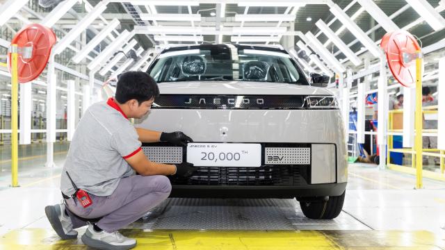 Chery Group достигла рубежа в 20 000 автомобилей на заводе в Районге
