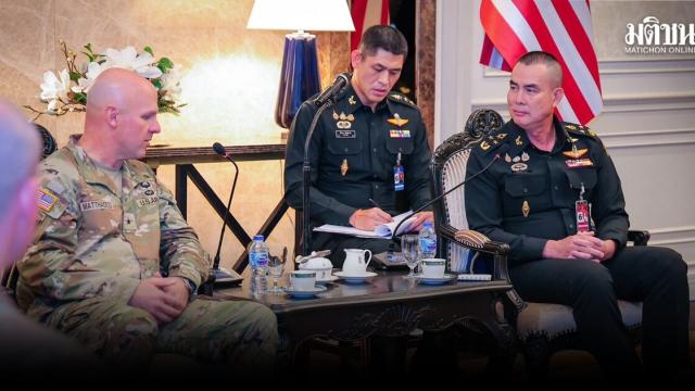 Exército Tailandês fortalece cooperação militar com a 4ª Divisão de Infantaria dos EUA