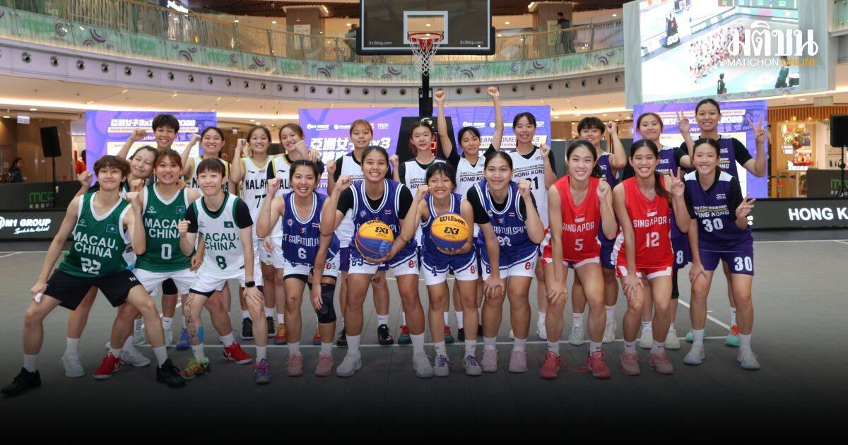 est Cola schickt thailändische Meisterinnen zum asiatischen 3x3-Basketballturnier der Frauen nach Hongkong