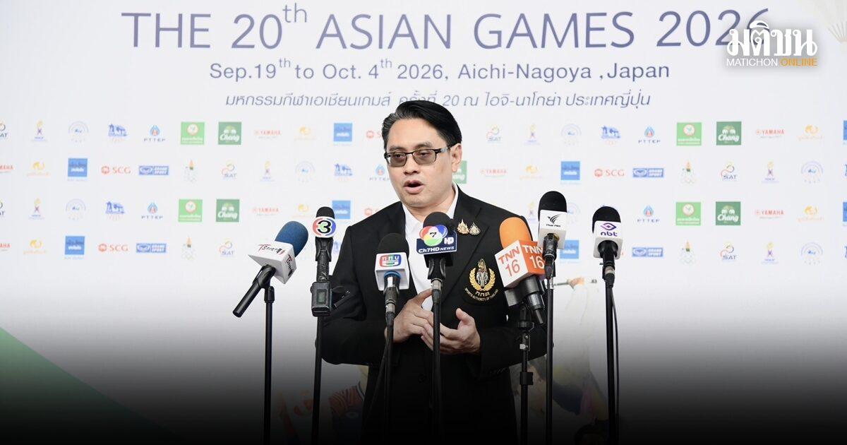 Thailands Sportbehörde strebt Top-6-Platzierung bei den Asienspielen an