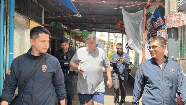 Fugitivo dos EUA preso em Phuket após alerta vermelho da Interpol