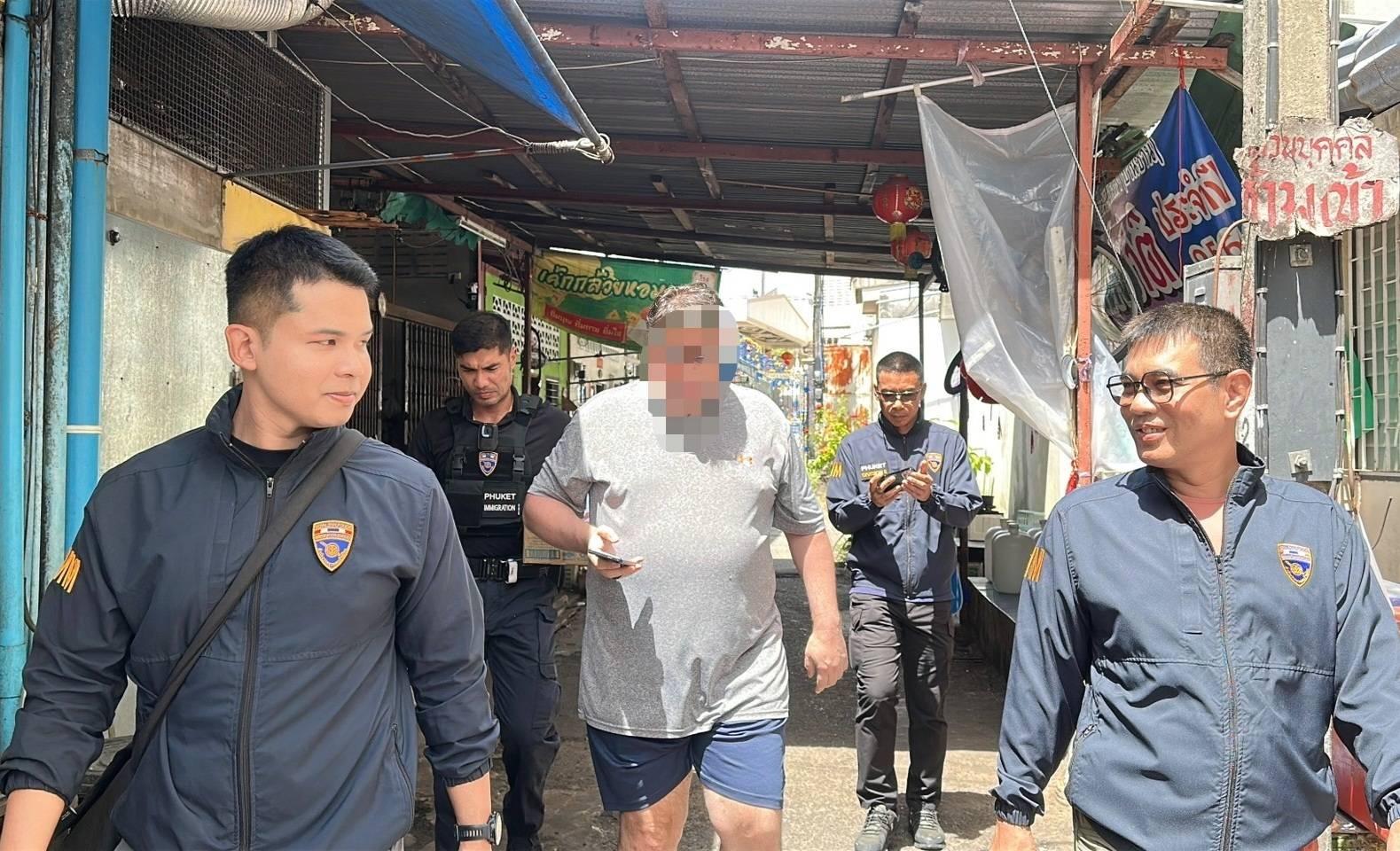 Fugitivo dos EUA preso em Phuket após alerta vermelho da Interpol