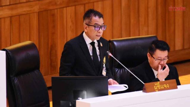 Thai Parliament Debates Election Commission Reports and Southern Border Issues