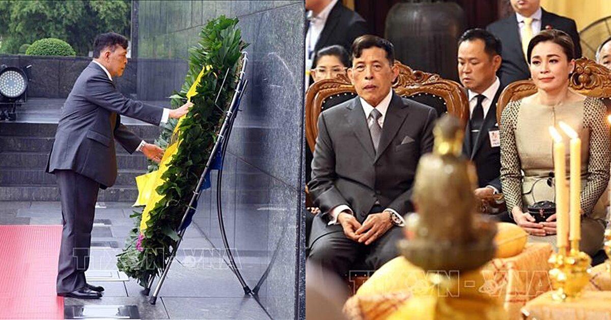 Los reyes tailandeses concluyen su visita oficial a Vietnam
