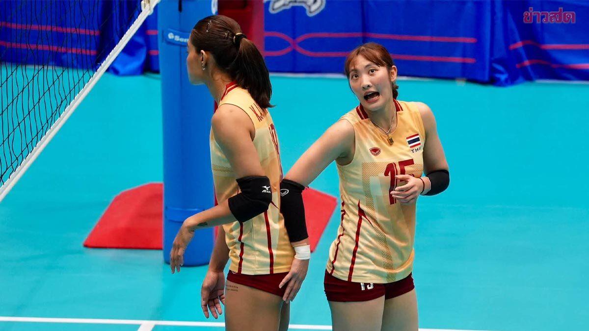 Thailands Frauen-Volleyballteam sichert sich Auftaktsieg bei den Asienspielen 2026