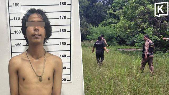 Busca em curso após detento escapar de custódia no tribunal de Samui