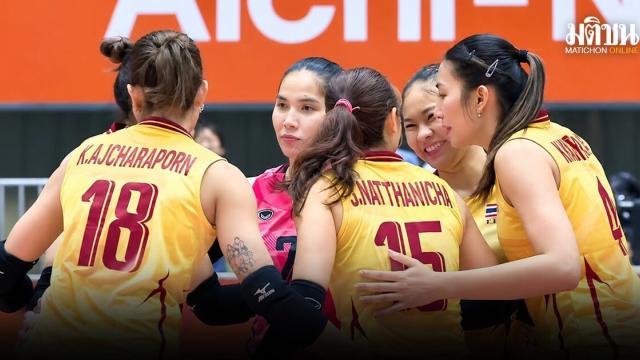 Thailändisches Volleyballteam sichert sich Auftaktsieg bei den Asienspielen