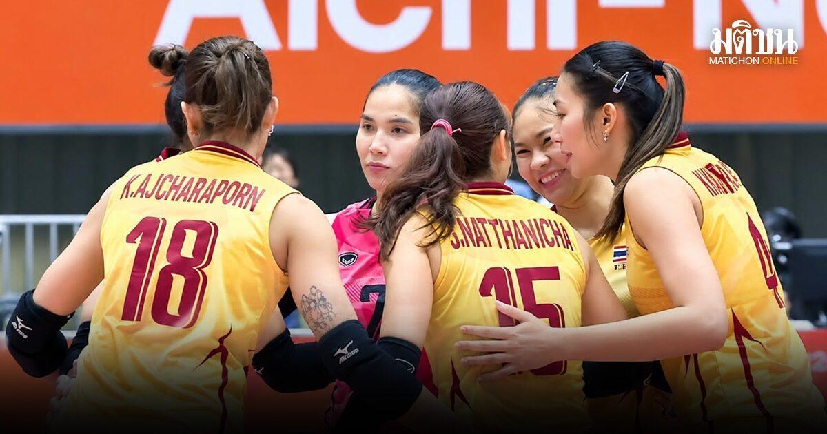 Thailändisches Volleyballteam sichert sich Auftaktsieg bei den Asienspielen
