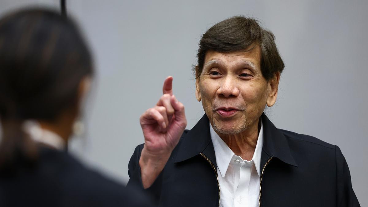 Ehemaliger philippinischer Präsident Rodrigo Duterte erscheint vor dem Internationalen Strafgerichtshof