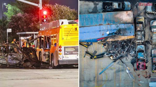 Incidente de trânsito em Los Angeles resulta em múltiplas mortes e queda de helicóptero