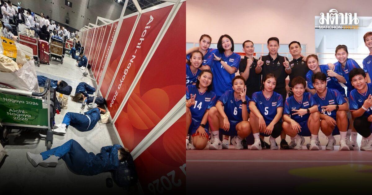 Equipa tailandesa de sepak takraw enfrenta problemas de alojamento à chegada ao Japão