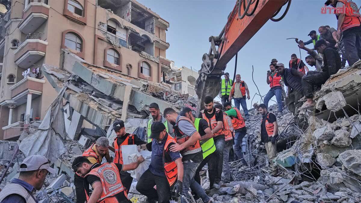 Tragic Building Collapse in Gaza City Claims 21 Lives